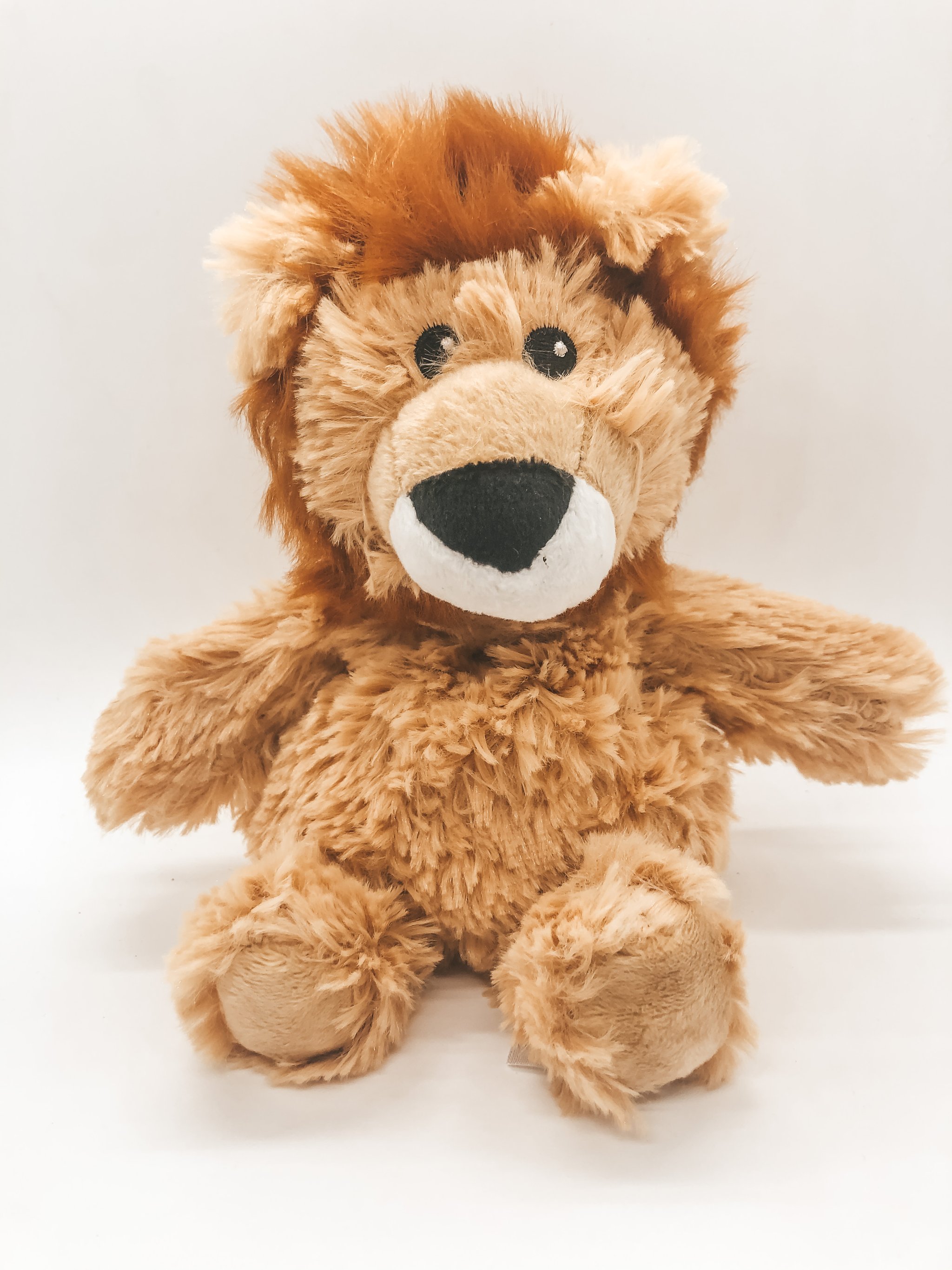 Mini Warmies Lion Stuffed Animal
